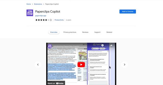 Paperclips Copilot - Browser extension for auto-generating flashcards from any online text for platforms like Anki and Quizlet.