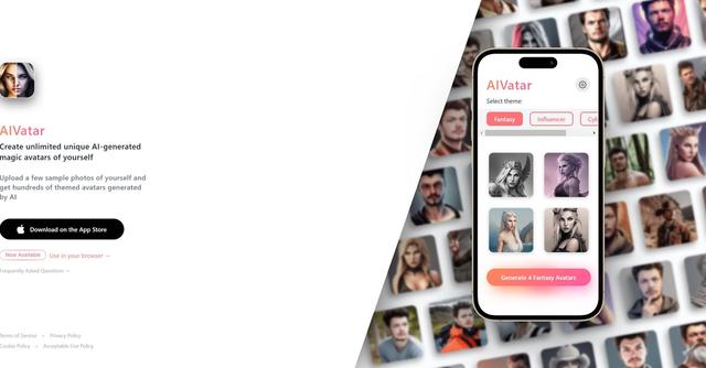 AIVatar - AIVatar is an AI-driven avatar generator that creates unique and personalized avatars from your photos.