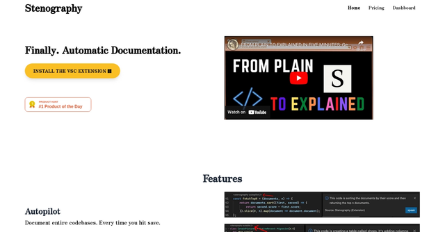 Stenography - Automated Documentation