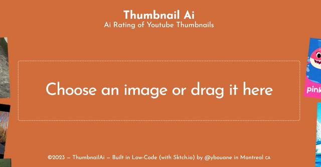 ThumbnailAi - Will provide reviews of youtube thumbnails using AI
