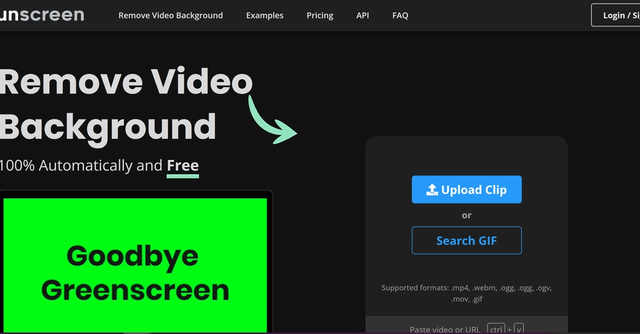 Unscreen.com - Remove video background automatically & free