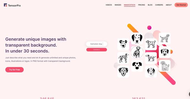 MagicStock - MagicStock is an AI-powered tool that instantly generates unique, high-quality images with transparent backgrounds.
