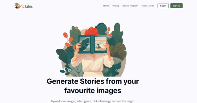 PicTales - Generate Stories from your favourite images