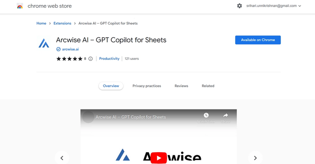 Arcwise AI - AI Copilot for Spreadsheets