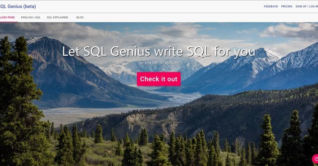 SQL Genius - SQL Genius is an AI-powered tool that enables users to write SQL queries using plain English.