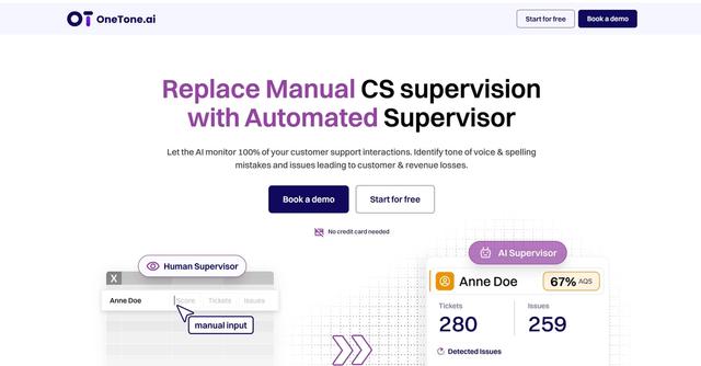 OneTone.ai - OneTone.ai is a platform designed to enhance customer communication and provide valuable insights for support teams.