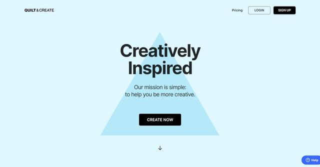 Quilt & Create - Quilt & Create is an AI-enabled ideation tool that empowers creatives to generate more creative ideas