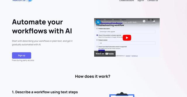 Nekton.ai - Describe your Workflows in Plain language and Gradually Automate