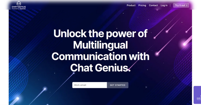 ChatGenius - Unlock the power of Multilingual Communication