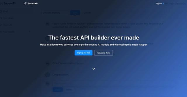 SuperAPI - SuperAPI - The fastest API builder ever made