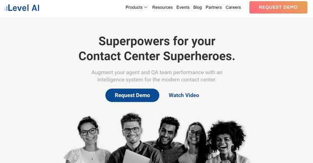 Level AI - Next-level contact center intelligence platform.