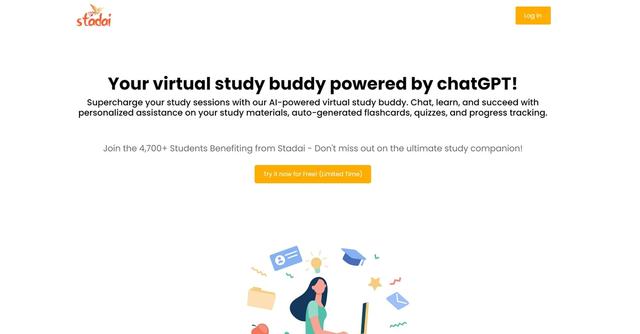 Stadai - Personalized chat learning with progress tracking.