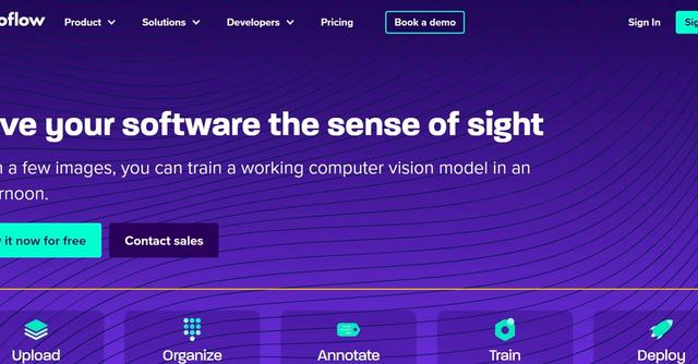 Roboflow - Train a computer vision model in an afternoon with images.