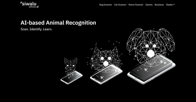 Siwalu - Siwalu is an AI-based image recognition platform with three mobile apps: Dog Scanner, Cat Scanner, and Horse Scanner.