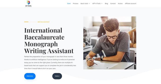 IB monograph Assistant - Effortlessly Write Long Essays with AI-Powered Tools