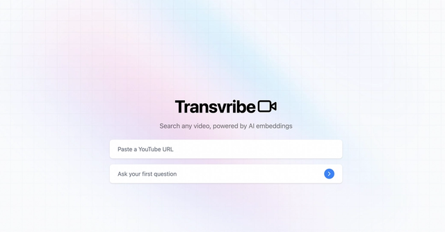 Transvribe - A tool for efficient youtube learning.