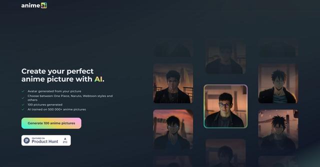 AnimeAI - AI Anime Picture Generator is a powerful AI tool that allows users to create custom anime pictures with various styles.