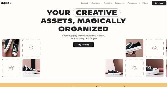 Tagbox - Tagbox is an AI-driven creative asset management tool designed for teams.