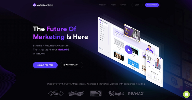 MarketingBlocks AI - AI powered marketing assistant