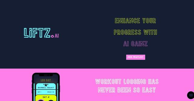 LIFTZ AI - Get Fit Smarter, Not Harder with Our iOS App and AI Technology