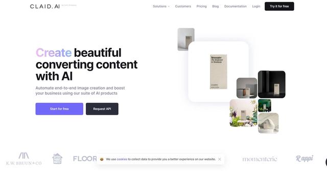 Claid.ai - Enhance photo quality with AI-powered automation for user-generated content.