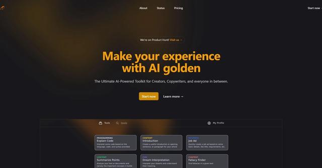Golden Chat - Generates human-like text by rewriting.