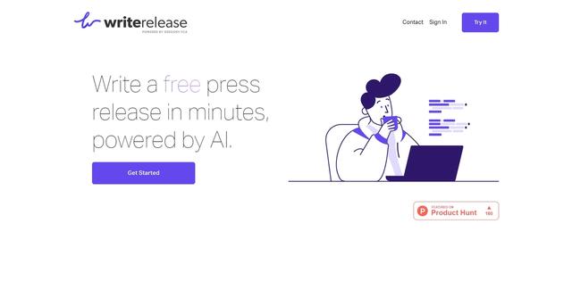 Writerelease - Streamlines press release creation process.