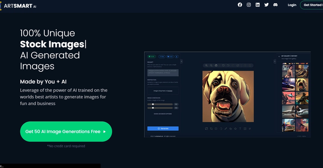 Artsmart.ai - A suite of AI art image generation tools!
