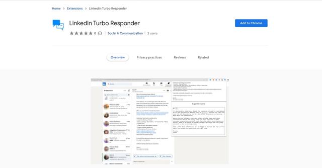 LinkedIn Turbo Responder - Generates responses to LinkedIn messages using AI