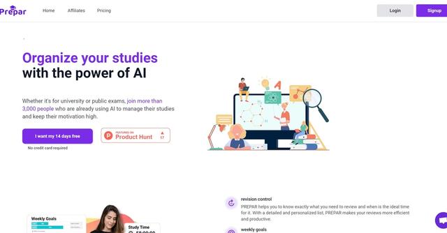 Prepar - Improved study management.