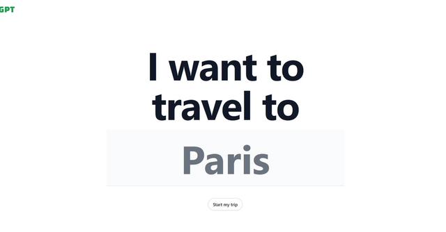 TravelGPT - Efficiently planned trips with travel insights.