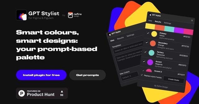 GPT Stylist - Suggests color and design for creators.