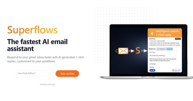 Superflows - AI email assistant that helps you get through your inbox faster