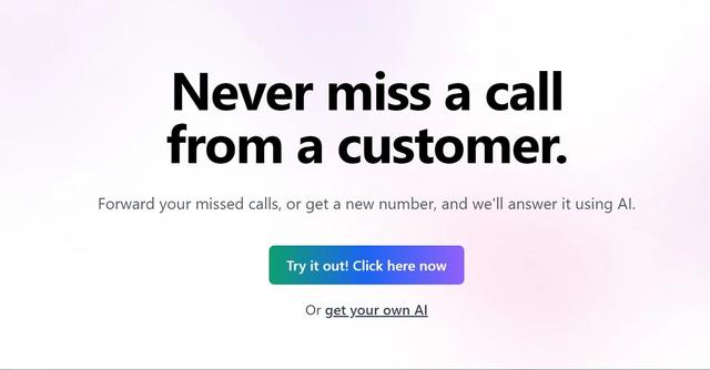 Simple Phones - Never miss a call from a customer. Get your AI phone agent today.