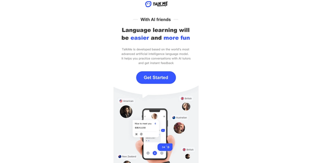 Talkme.ai - Say goodbye to social anxiety and build your confidence. Practice your spoken English with ease and fun - TalkMe.ai