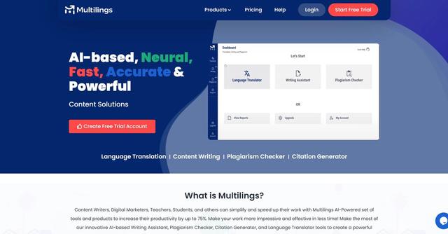 Multilings - Created and translated multilingual content.