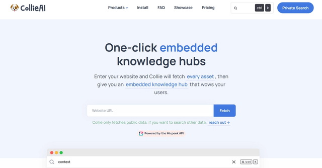 Collie AI - One-Click Application Search