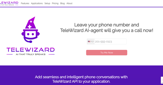 TeleWizard - TeleWizard enables advanced speech capabilities for seamless communication and improved efficiency.