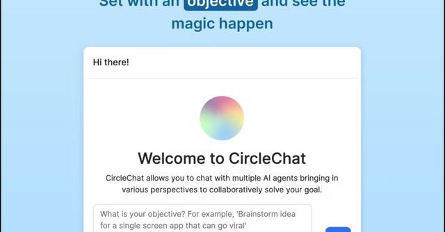 Circle Chat - CircleChat - AI-Powered Group Chat with Unique AI Personas