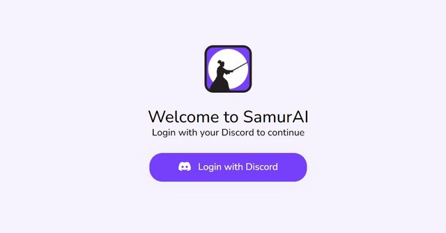 SamurAI - Discord chatbot powered by ChatGPT