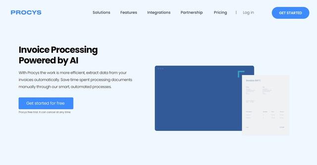 Procys - Invoice Processing Powered by AI