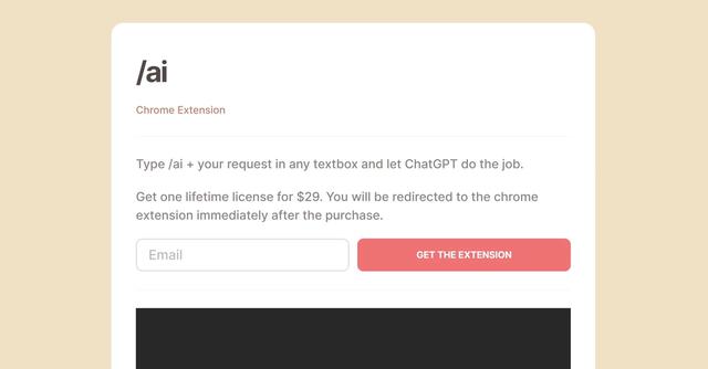 Typeslashai - Online text assistant.