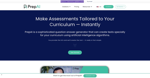 PrepAI - Generate Q&A sets from PDFs, DocX, or videos; edit & add questions.
