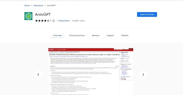 ArxivGPT - Summarize arXiv papers with a Chrome plug-in for quick understanding and insights.