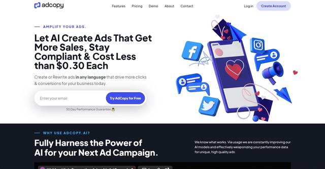 AdCopy - Generate custom ad copy prompts for digital advertisers.