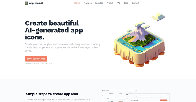 AppIcons AI - Generate AI-created app icons for Android/iOS