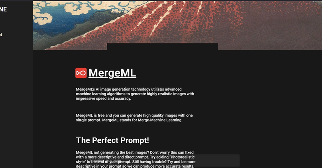 MergeML - Lightning Fast Image Generation