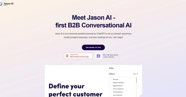 Jason AI - First B2B Conversational AI