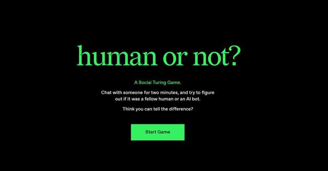 Human or Not - A social Turing Game