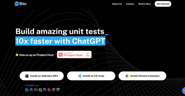 Bito - Use the same AI as ChatGPT, trained on billions of lines of code and docs